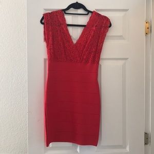 Bebe Red Dress